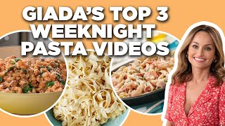 Top 3 Weeknight Pasta Videos from Giada De Laurentiis  Food Network [upl. by Akiehsal]