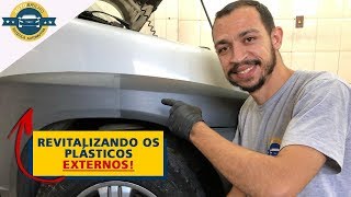 Plásticos do carro ressecados Nunca mais Aprenda como revitalizar [upl. by Gerdeen]