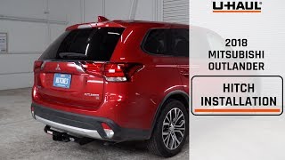 2018 Mitsubishi Outlander Trailer Hitch Installation [upl. by Leirud]