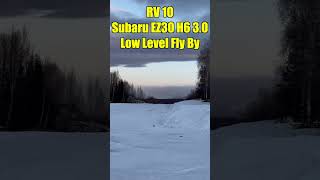 SUBARU Powered RV 10 Aircraft Does INSANE Low Level Flyby [upl. by Alded]