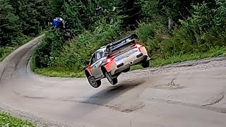 WRC Finland 2024  Ouninpohja  BEST MOMENTS [upl. by Airamanna]