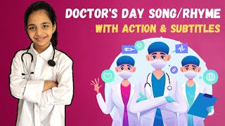 Doctors Day SongRhyme For children  Doctors Day 2021  Happy Doctors Day speech  Fancy Dress [upl. by Gredel]