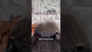 Bleaching a Lace Frontal 👱🏾‍♀️ lacewigs lacewig rawhair lacewigtutorial wigs customlacewig [upl. by Dougie]