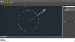 Radius and diameter dimensions annotation in BabaCAD [upl. by Beckman]