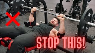 How to PROPERLY Decline Bench Press DO THIS [upl. by Tallbott]