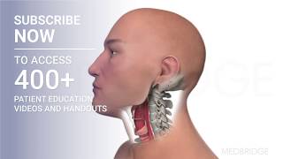 Chin Tuck  Patient Education  MedBridge [upl. by Hyacinthie]