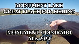 Monument Lake Fishing May 2024 [upl. by Euqinay]