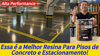 Essa é A Melhor Resina de Alta Performance Para Pintar Garagens e Pisos de Concreto  SAtintas [upl. by Pepin]