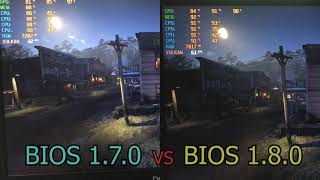 BIOS 170 Vs BIOS 180  Dell G5 15SE 5505  Red Dead Redemption 2  AMD Ryzen 5 4600H amp Rx 5600M [upl. by Wadell]