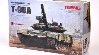 12 2013 Meng 135 T90 Russian MBT  Inbox Review [upl. by Cotter]