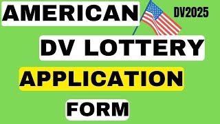 How to Apply DV Lottery 2025 DV Lottery 2025 Application Form Online  DV Kasari Bharne  DV 2025 [upl. by Idok]