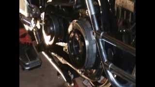 Setting clutch pack adjustment screw and clutch cable adjustment 2002 Electra Glide classic [upl. by Ahsilem485]