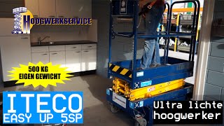 Schaarhoogwerker Iteco EasyUp 5SP [upl. by Euginimod56]