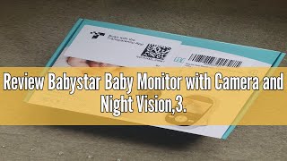 Review Babystar Baby Monitor with Camera and Night Vision32inch Screen Wireless Video Baby Monitor [upl. by Aneetsirk]