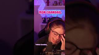 AHH NON MON CHANDAIL😭 shorts tshirt chandail trou drole twitch streamer qc montreal [upl. by Jones628]