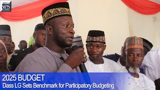 REPORT 2025 BUDGET Dass LG Sets Benchmark for Participatory Budgeting [upl. by Tiraj]