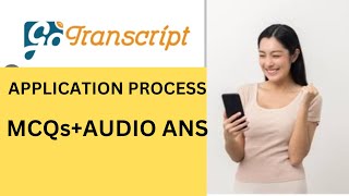 How To Pass GoTranscript Test In 2023 GoTranscript Transcription Test Application Process [upl. by Yared]