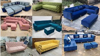 Top 100 Modern Sofa Design Ideas for 2024  Modern Sofa Set Designs  Wooden Sofa set Design [upl. by Keary70]