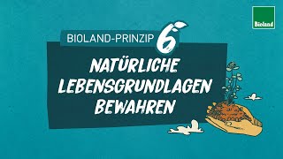 BiolandPrinzip 6 Natürliche Lebensgrundlagen bewahren  Klimaschutz amp Ressourcenschonung [upl. by Nwahsyar241]