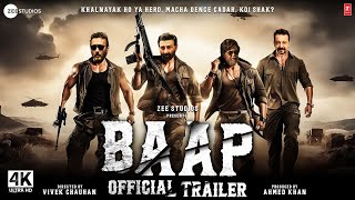 Baap  Official Trailer  Baap Of All Films  Sunny Deol Sanjay Dutt  Baap Teaser trailer Updates [upl. by Billye]