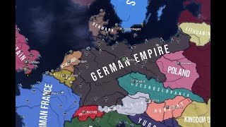 HOI4 Imperial Germany Timelapse [upl. by Valtin]