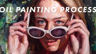 Painting People  Start to Finish Process with Matt Talbert [upl. by Kruger]