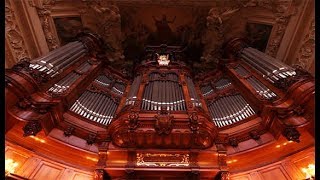 XAVER VARNUS PLAYS BACHS TOCCATA amp FUGUE IN THE BERLINER DOM [upl. by Llahsram]