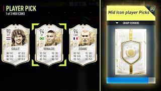 FIFA 22 10 x Guaranteed Mid Icon Player Pick Packs [upl. by Eeliak]