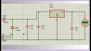 DC Regulated Power Supply  230v to 5v rps  Regulated DC voltage  5V regulated power supply [upl. by Baten]