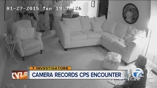 Camera records CPS encounter [upl. by Lore]