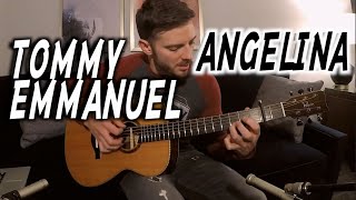 Angelina  Guitar cover  Tommy Emmanuel [upl. by Haughay169]