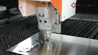 C15 15001000mm compact fiber laser sheet cutting machine with precitec laser head BeckHoff system [upl. by Suoirrad]