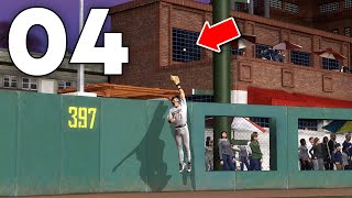 MLB 24 Road to the Show  Part 4  ROBBED A HOME RUN [upl. by Rebel]