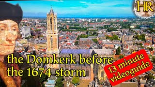 Lets reconstruct the Dom Church and its fascinating history Utrecht the Netherlands [upl. by Ibbor]