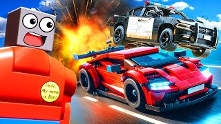 EPIC LEGO Police Chases amp MASSIVE Car Crashes in the Best of Brick Rigs [upl. by Russo]