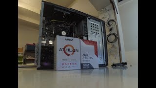 Athlon 200GE vs A8 9600 unbox and Review [upl. by Leirrad]