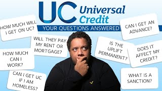 Universal Credit UK Help  The 20 Most Asked Universal Credit Questions [upl. by Gnep]