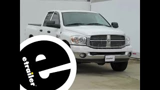 etrailer  Mount Surface Mount Backup Alarm on a 2009 Dodge Ram Pickup [upl. by Scheck]