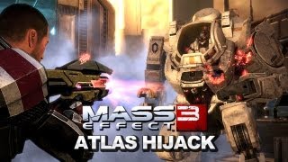 Mass Effect 3  Hijacking an Atlas Mech Hijacker Achievement [upl. by Aisela]