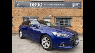 FORD MONDEO Estate 20 TDCi Titanium Euro 6 ss 5dr 201515 [upl. by Rehc]