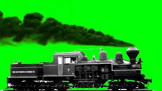 GREEN SCREEN TRAIN OLD [upl. by Crow]