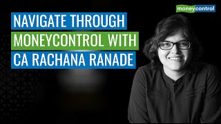 Watch Rachana Ranade On How To Make The Most Of Moneycontrol For Financial Decisions [upl. by Lletniuq]