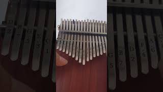 Playing Sweden Minecraft C418 on a Kalimba Thumb Piano [upl. by Aitsirt]