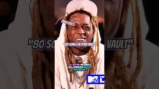 Lil wyne has 1000 songs recorded for his whole life 🔥 rap lilwayne [upl. by Krigsman]