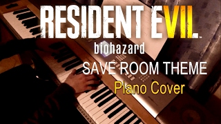 Resident Evil 7 Save Room Theme Piano Cover [upl. by Meehar]