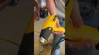 CraftResin top coat and popping bubbles with WagnerSpraytech heat gun [upl. by Ventre]