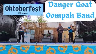 Danger Goat  Oompah Band Oktoberfest 2024 at Thorpe Park [upl. by Savitt]