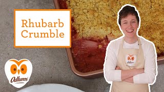 Classic Rhubarb Crumble  Odlums [upl. by Denbrook]