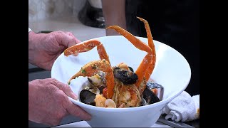 Benvenuto Restaurant Crafts a Delicious Seafood Cioppino [upl. by Hurd325]