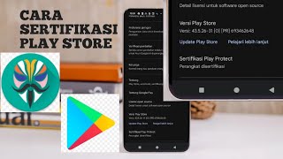 Cara sertifikasi playstore di hp root [upl. by Nauqas]